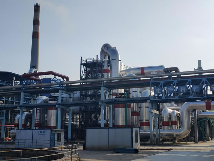 保温施工:恒瑞实业有限公司在龙蟒佰利联钛业砂酸项目保温施工