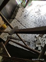 沁阳市恒瑞实业有限公司硫酸三塔瓷砖复合衬里施工